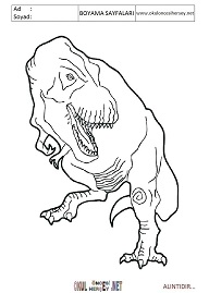 jurasic-world boyama sayfaları